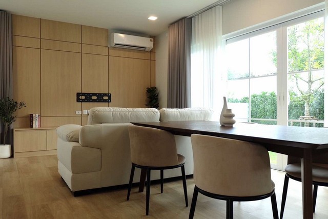 HR1951ให้เช่าบ้านเดี่ยว หมู่บ้านชัยพฤกษ์ บางนา กม.15 ตกแต่งเฟอร์ครบพร้อมอยู่